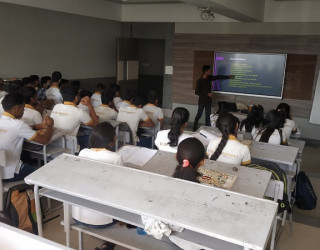 Guest lecture by Mr. Yogesh Dhangar