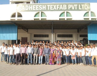 Industrial Visit on AADHEESH TEXFAB Pvt. Ltd