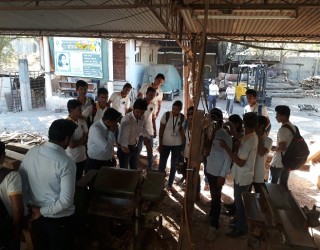 Industrial Visit on Ramdevaji Saw Mill