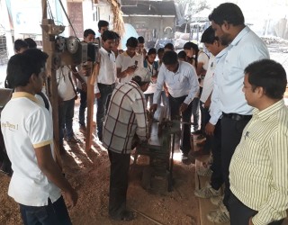 Industrial Visit on Ramdevaji Saw Mill