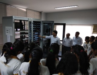 Campus Visit on RCPIT Server Room