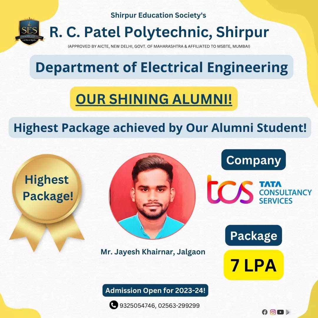 Highest package achieved by our alumni student