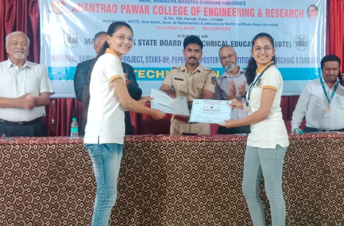 First prize at national level poster presentation competition